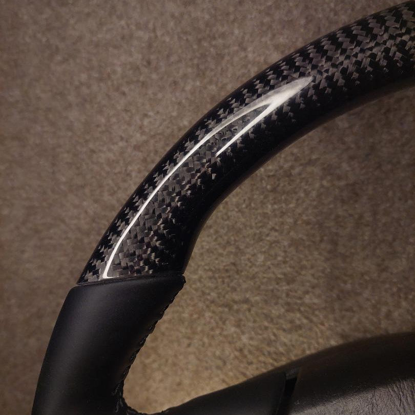 Toyota JZX100 OEM S2 Steering Wheel Carbon