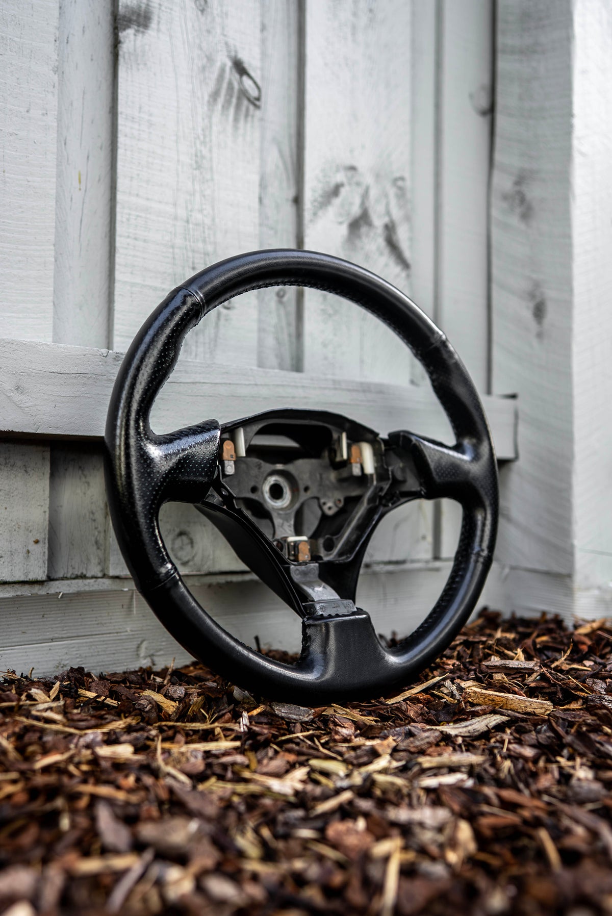 Toyota JZX100/JZA80 OEM S2 Steering Wheel Nappa Leather